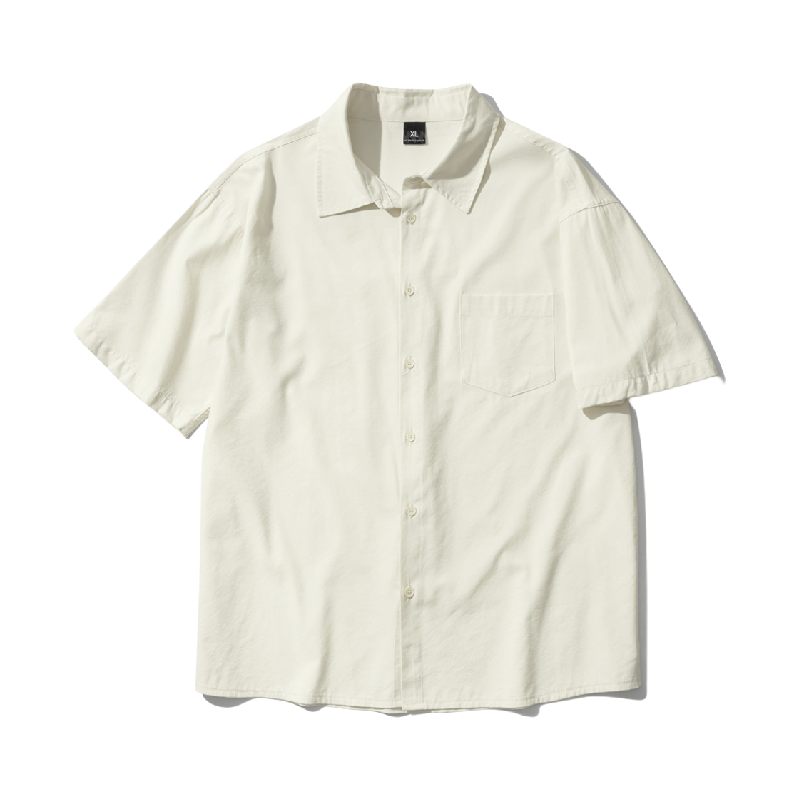 JNSS7722_ivory_29 WV PROJECT Multi oxford 1/2 sleeve shirt ivory JNSS7722
