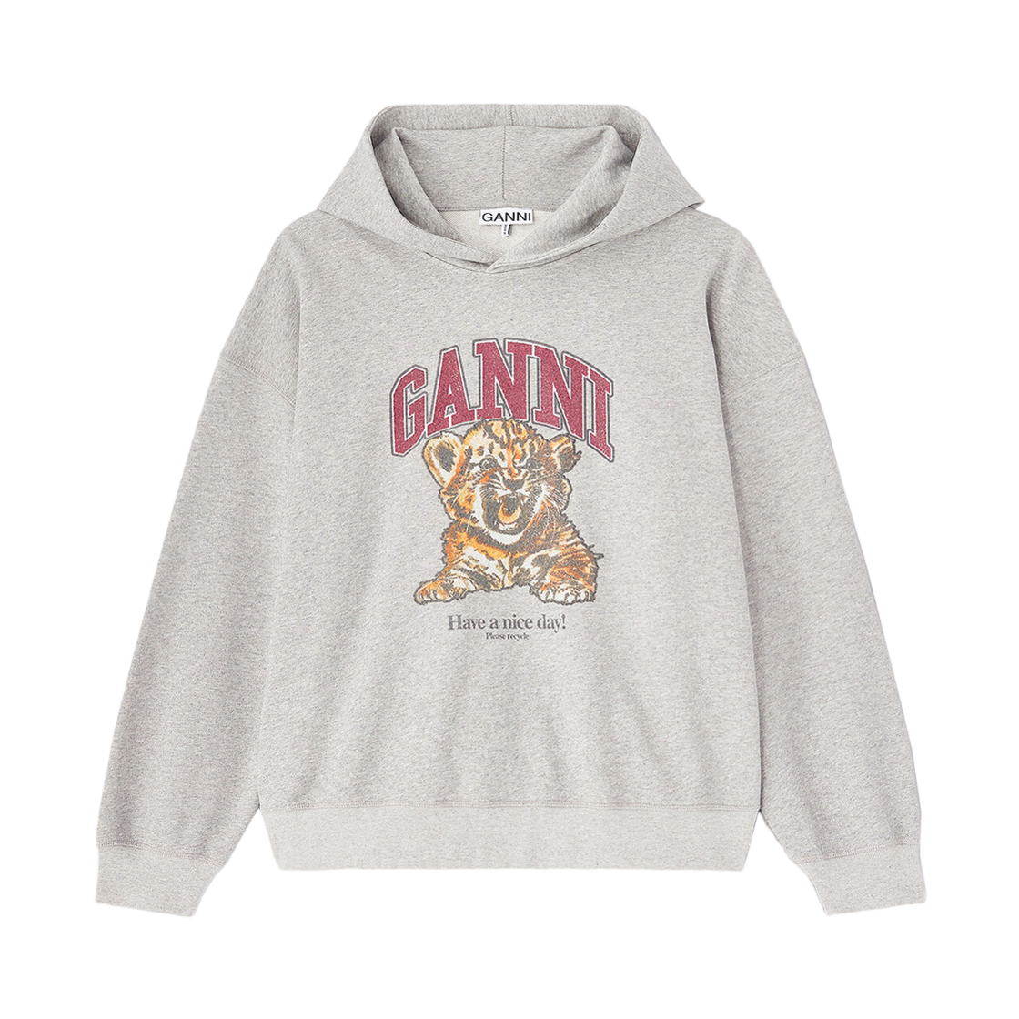 A1060024 920 [25% 쿠폰] (W) Ganni Graphic Print Hoodie Paloma