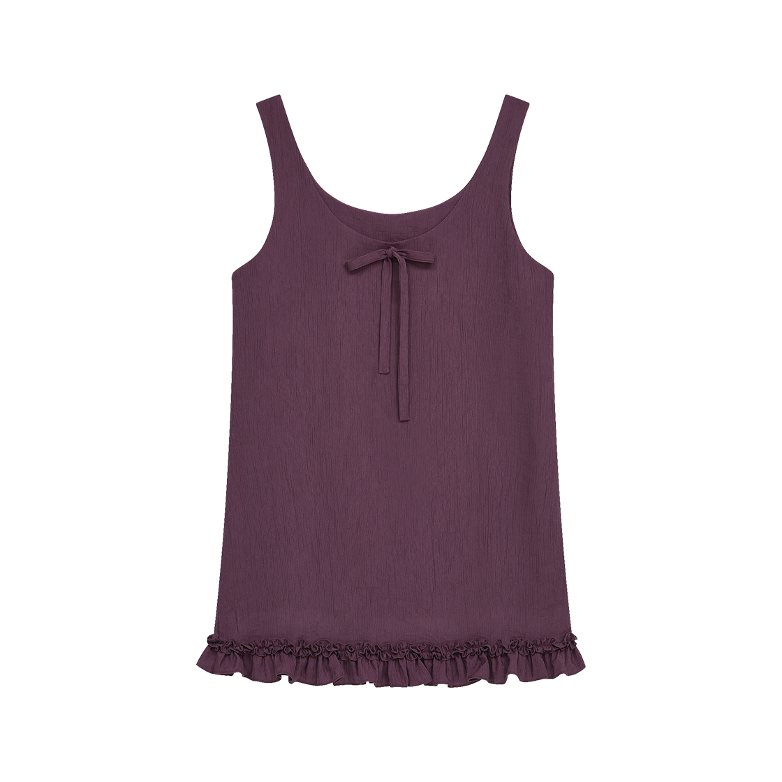 마가린핑거스 리본 미니 원피스 퍼플(Margarain Fingers Ribbon Mini One-Piece Purple)