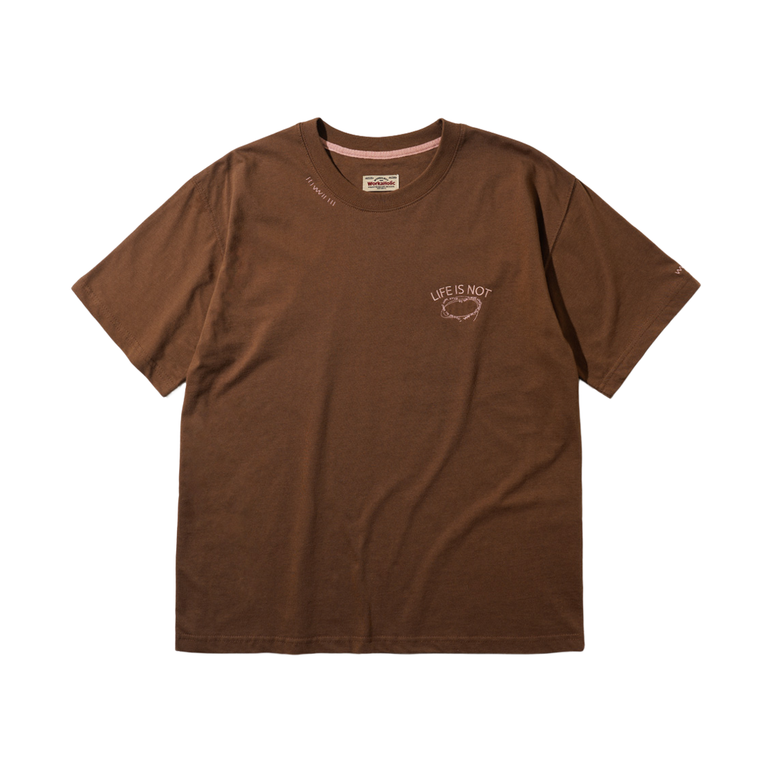 MJST7790_brown_29 WV PROJECT Colormini Short Sleeve T-shirt Brown MJST7790