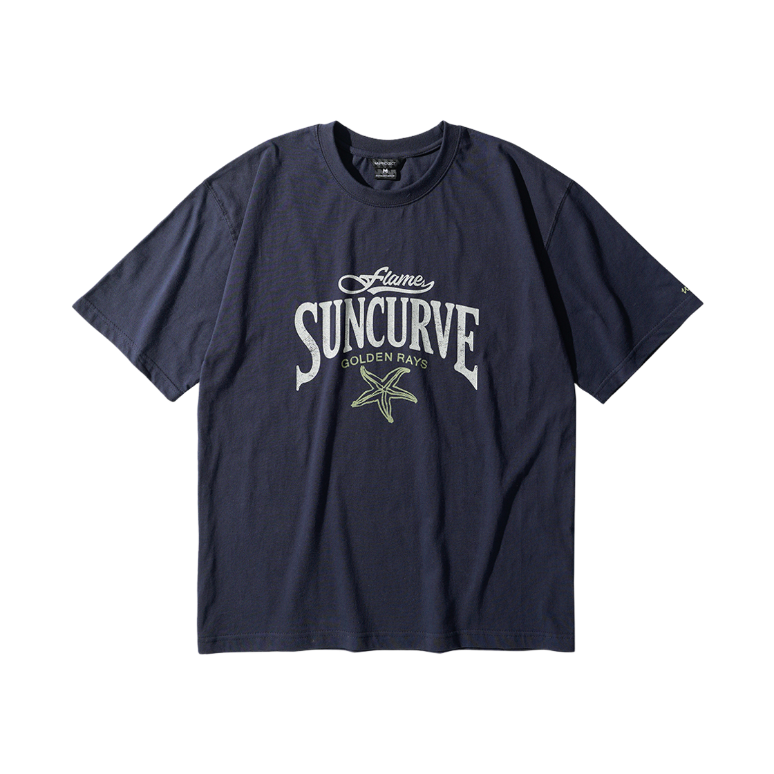 더블유브이프로젝트 썬커브 반팔티셔츠 네이비 JIST7863(WV PROJECT Suncurve Short Sleeve Navy JIST7863)