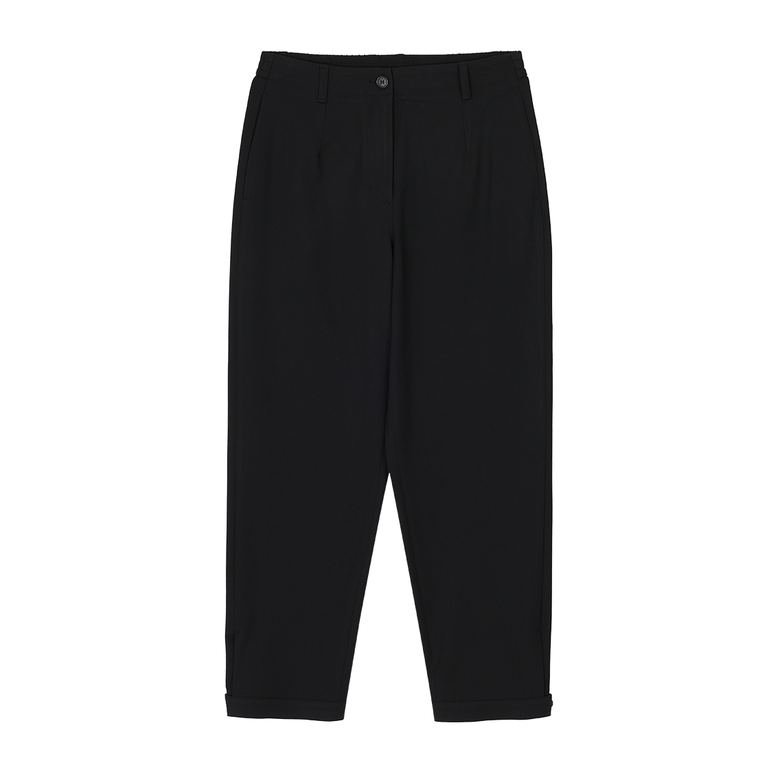 (W) 송지오 콘투어 캐롯 팬츠 블랙((W) SONGZIO Contour Carrot Pants Black)