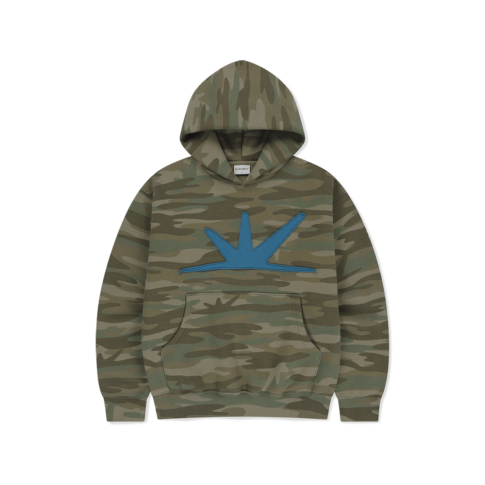 SLCO0TSWHO02CA [5% 적립] sunlovetour Daybreak Brushed Hoodie Camo