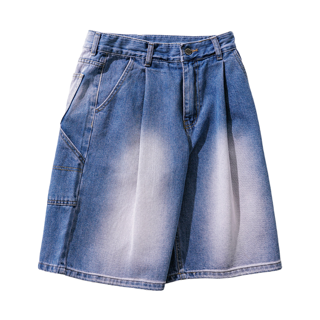 MJSP7676_Blue_291 WV PROJECT Van Carpenter Denim Shortpants Blue MJSP7676