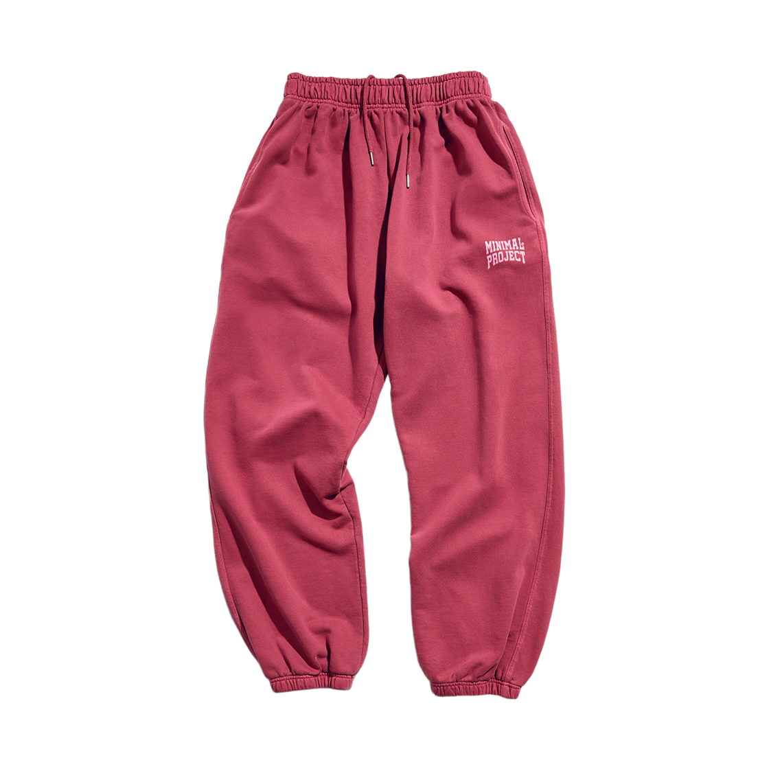 미니멀프로젝트 로우 피그먼트 헤비웨이트 조거 팬츠 MTP305-Z 체리핑크(MINIMALPROJECT Low Pigment Heavyweight Jogger Pants Mtp305 Cherrypink)