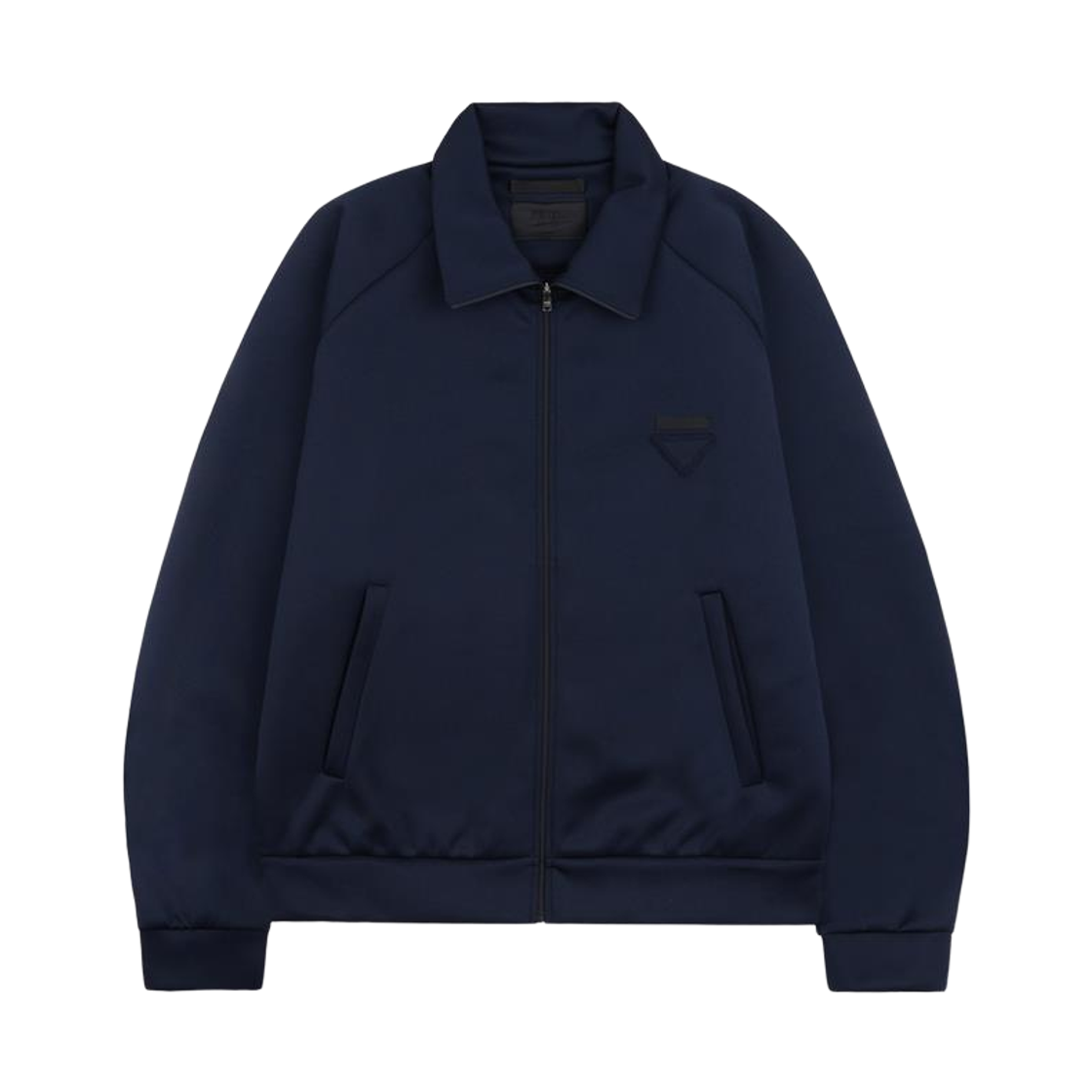 UJL37C 1TQX F0008 [25% 쿠폰] Prada Zippered Technical Fabric Jacket Navy