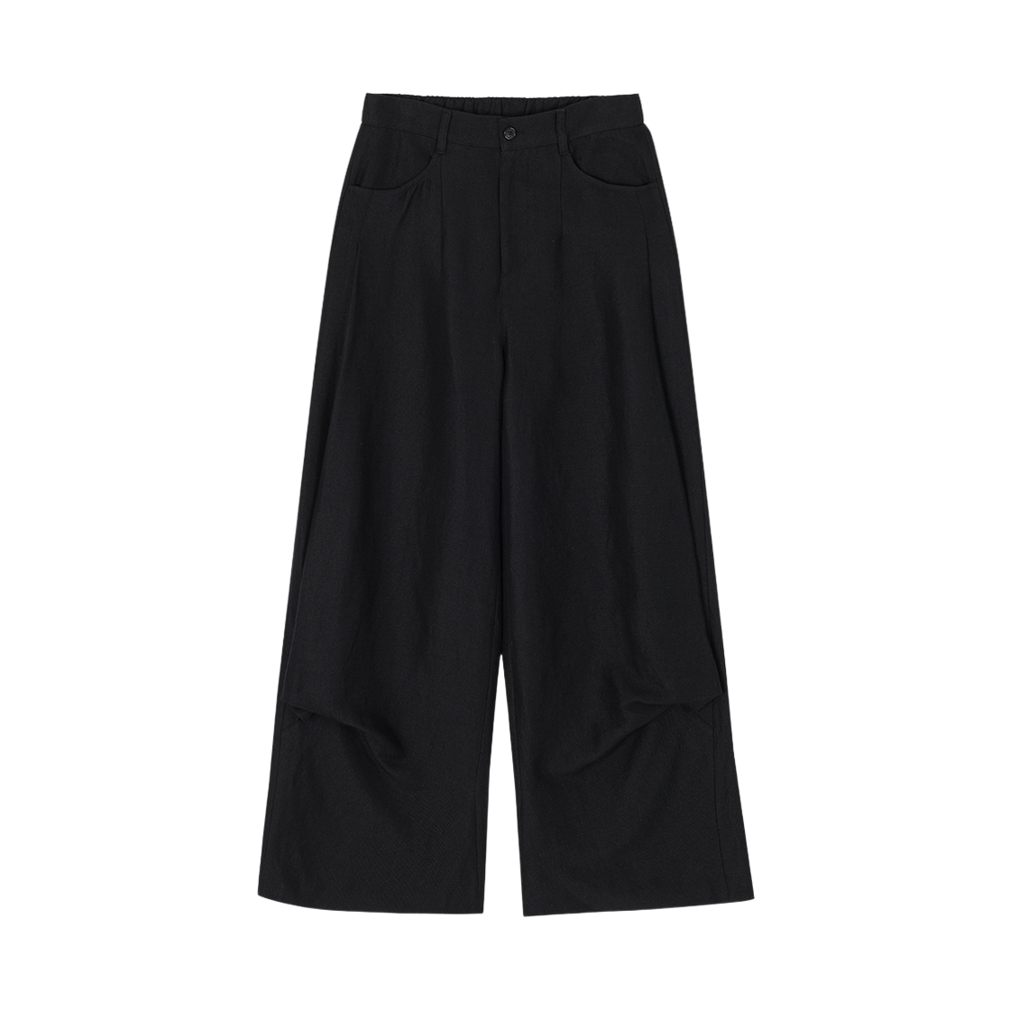SI5PT700BK SONGZIO COLLECTION Bias Drape Pants Black