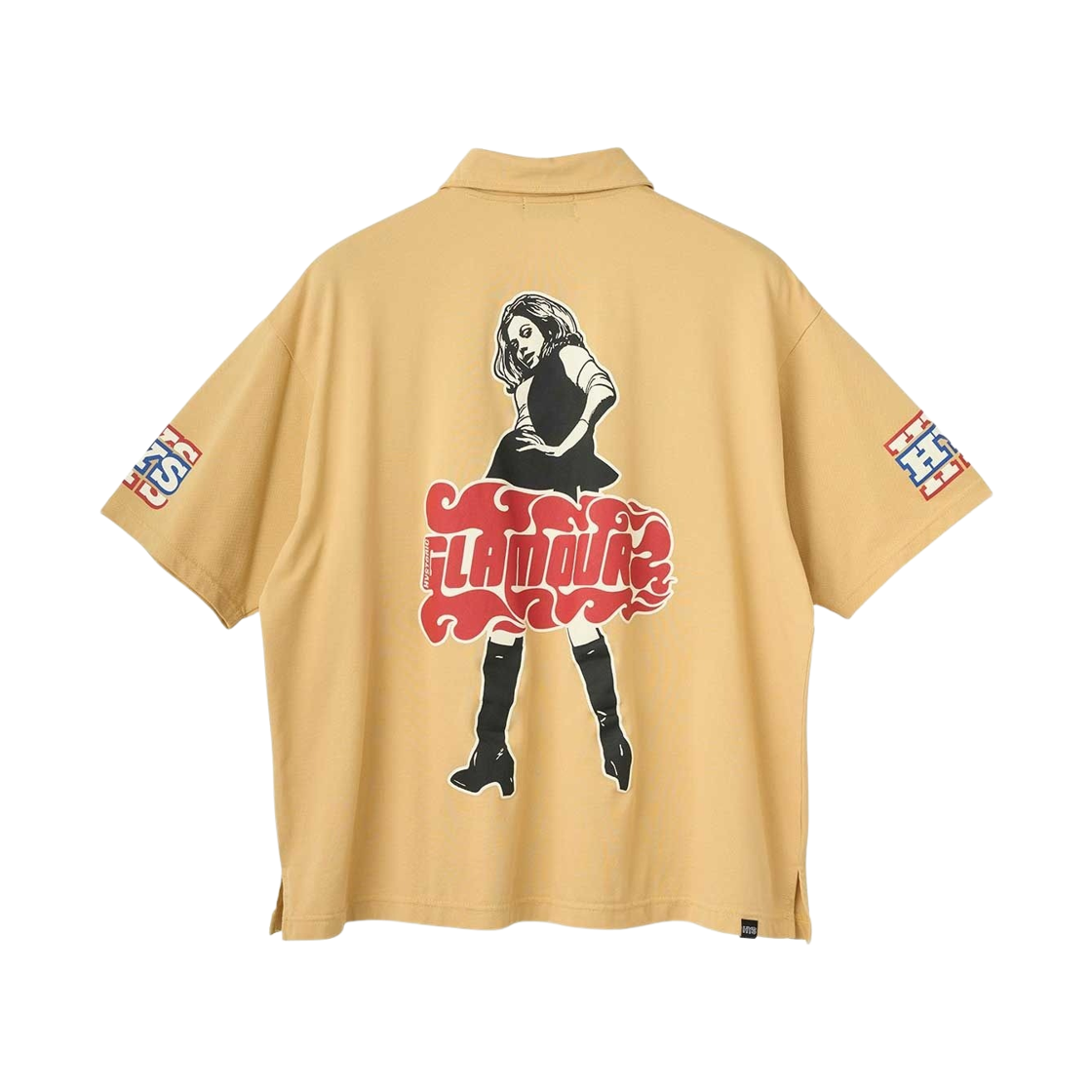 히스테릭 글래머 HG 피트 크루 셔츠 옐로우(Hysteric Glamour HG Pit Crew Shirt Yellow) - 2
