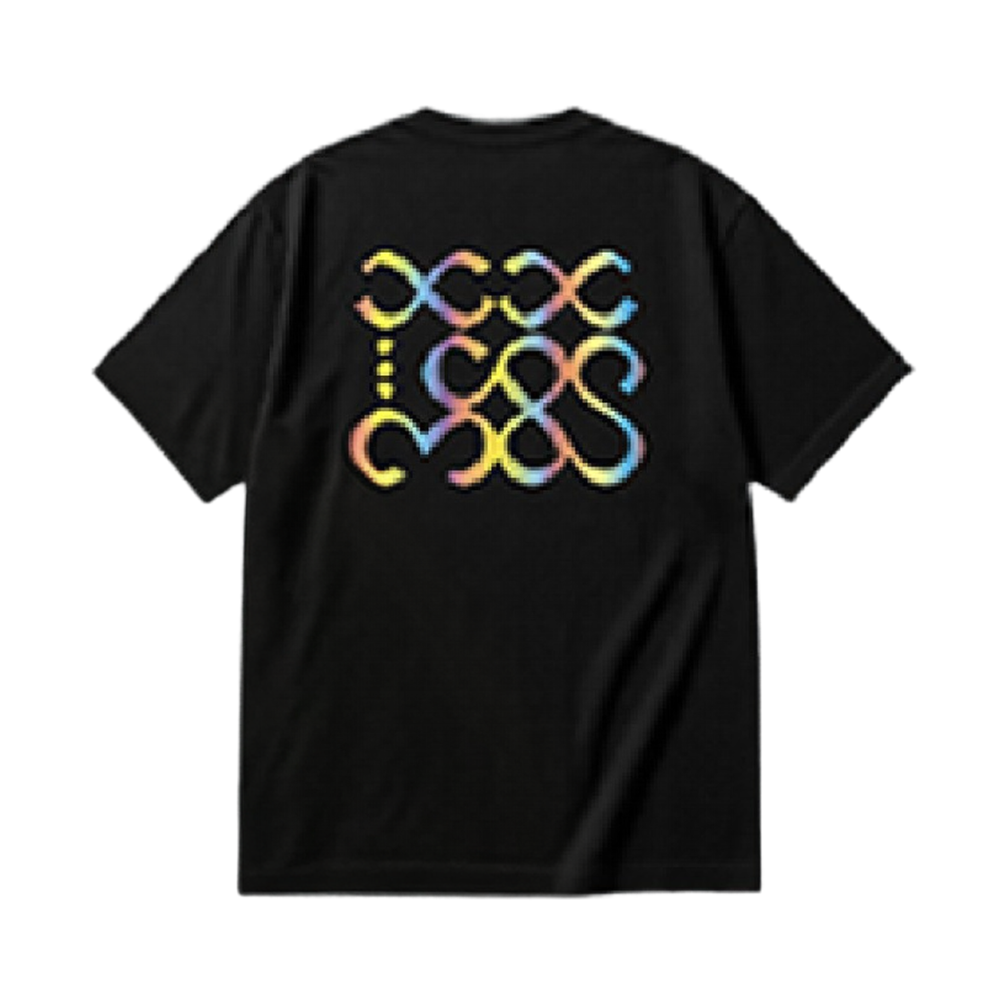 빅뱅 20주년 기념 미디어 전시회 리미티드 홀로그램 티셔츠 블랙(Bigbang 20th Anniversary Media Exhibition Limited Hologram T-Shirt Black) - 2