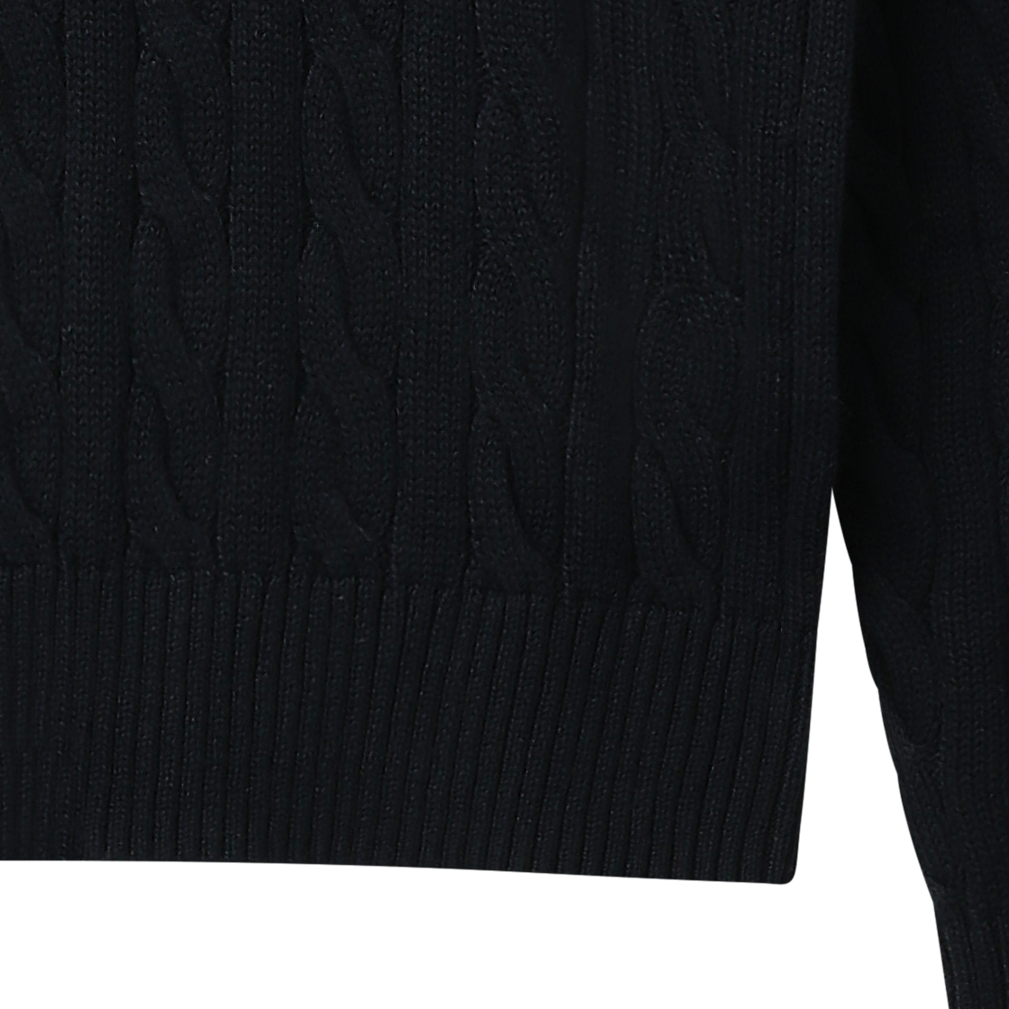 [15% 적립] 폴로 랄프 로렌 케이블 니트 코튼 스웨터 헌터 네이비 - 26FW([15% 적립] Polo Ralph Lauren Cable Knit Cotton Sweater Hunter Navy - 26FW) - 6