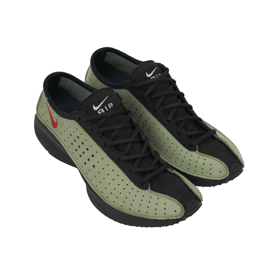 (W) 나이키 에어 슈퍼플라이 오일 그린 블랙((W) Nike Air Superfly Oil Green Black) - 4