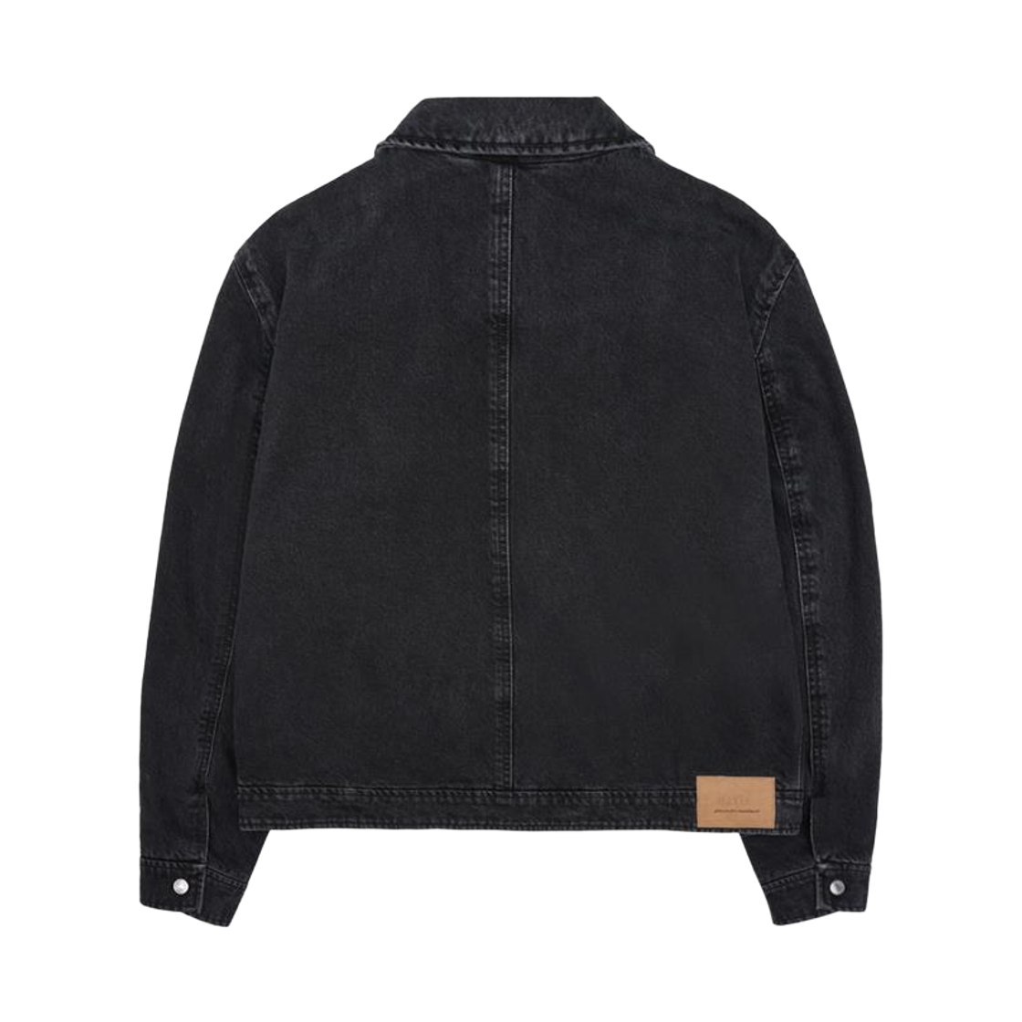 [15% 쿠폰] 아미 블랙 코튼 토날 아미 드 하트 지퍼 자켓 유즈드 그레이([15% 쿠폰] AMI Black Cotton Tonal Ami De Coeur Zipped Jacket Used Grey) - 2