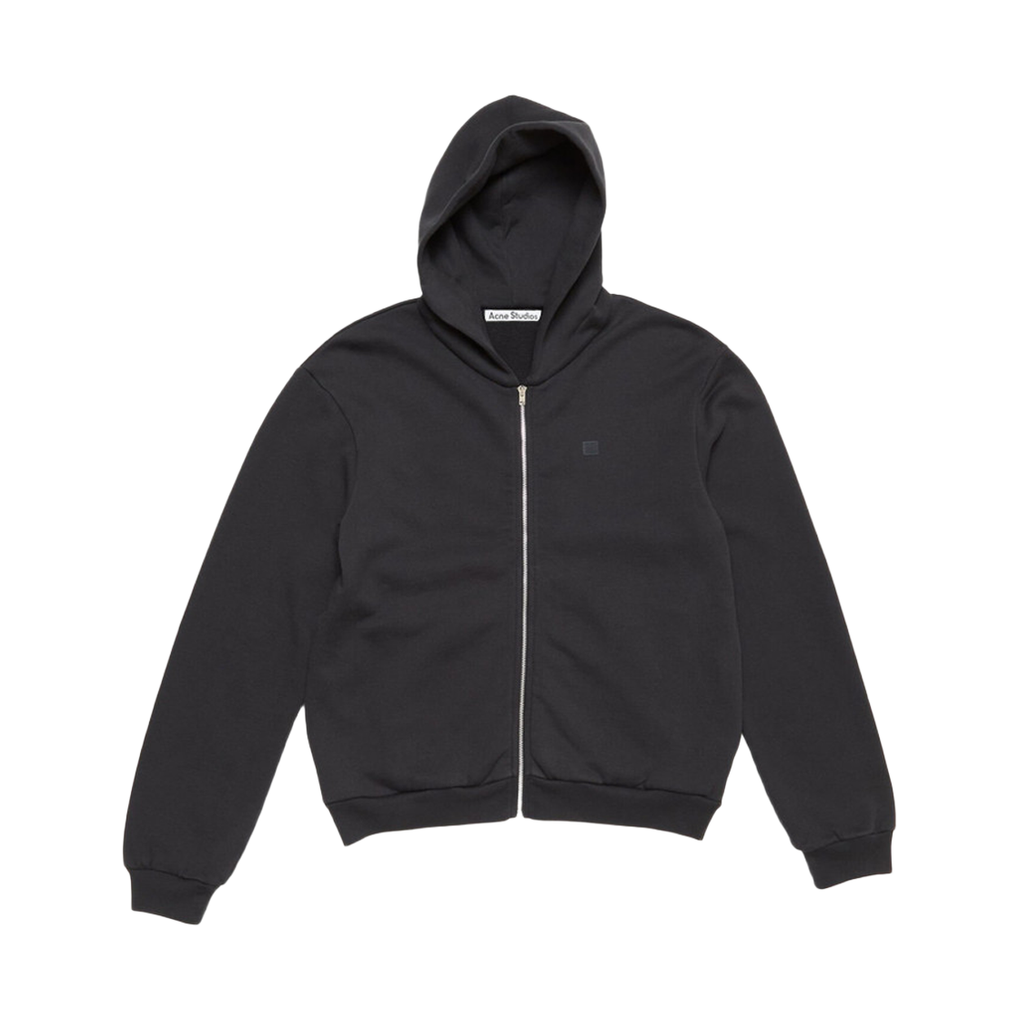 CI0185 900 [25% 쿠폰] Acne Studios Hooded Zipper Sweater Black