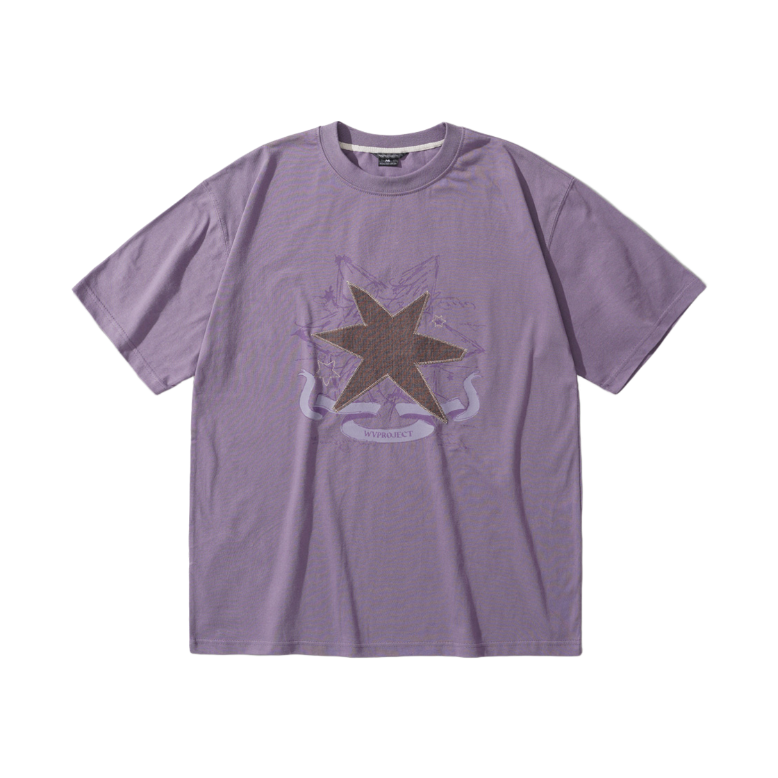 더블유브이프로젝트 세이버 스타 반팔티셔츠 애쉬퍼플 JIST7862(WV PROJECT Saver Star Short Sleeve Ashpurple JIST7862)