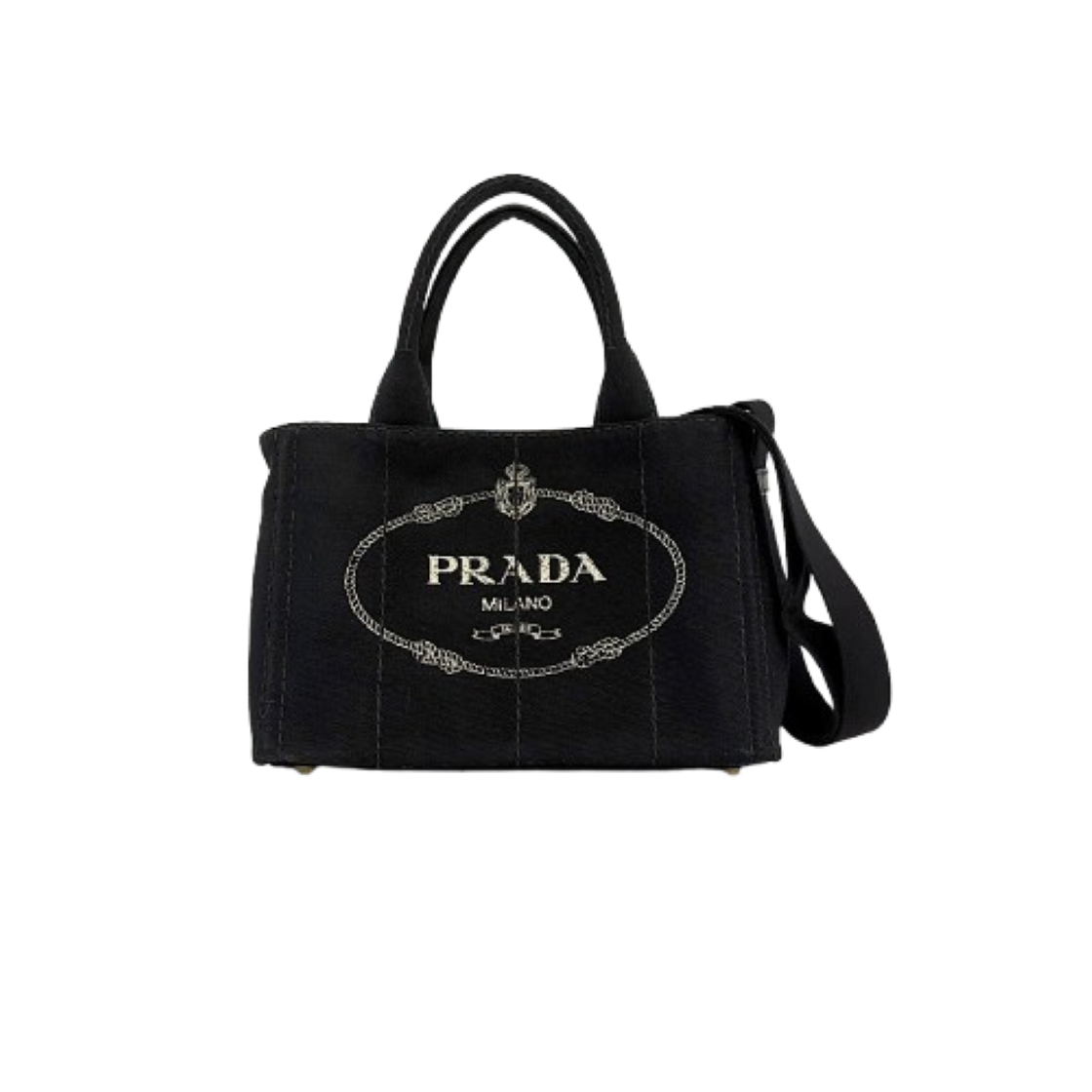 IT8D2BT84I6R Prada Canvas Tote Bag