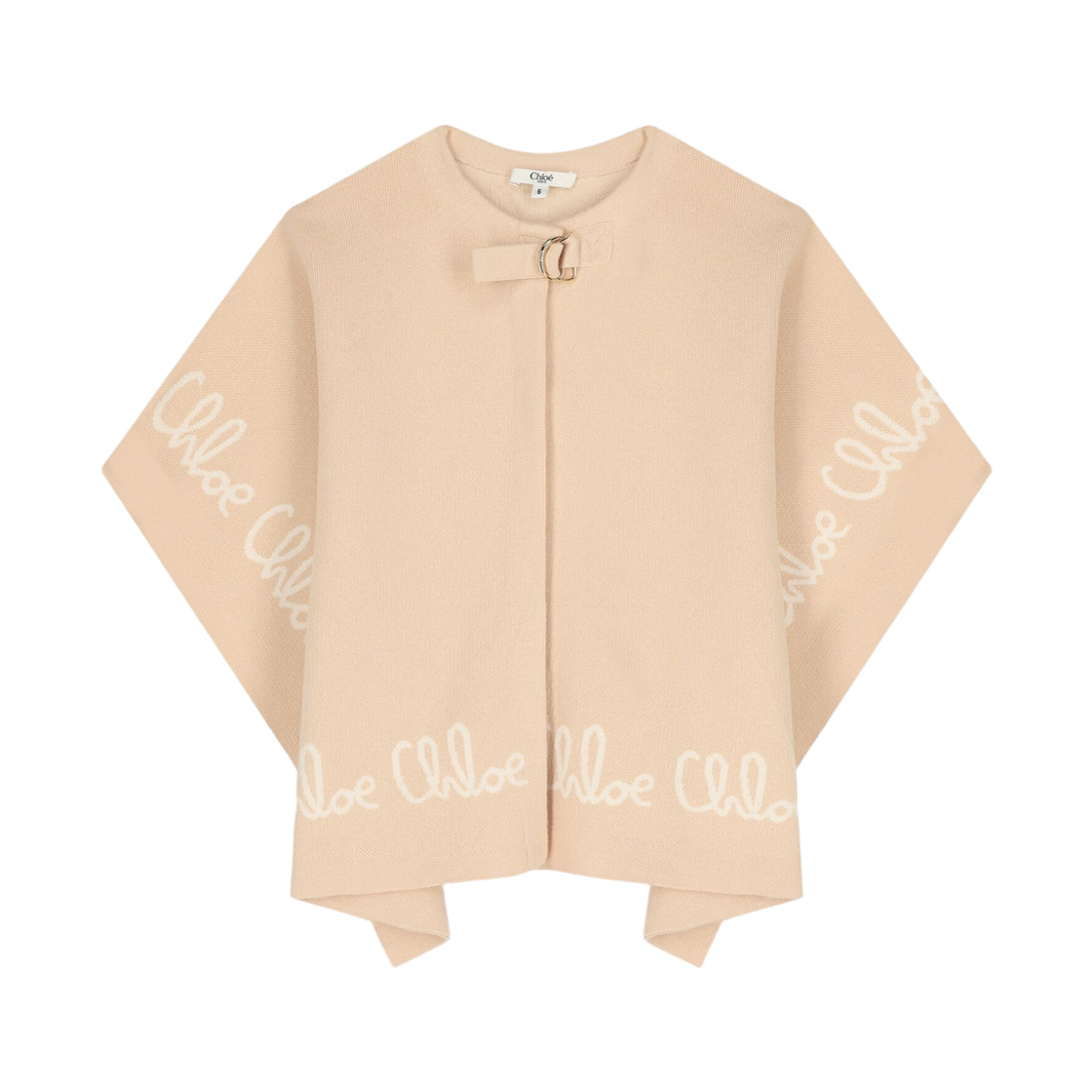C20667 257 14Y [25% 쿠폰] (Kids) Chloe Logo Cape Stone Beige