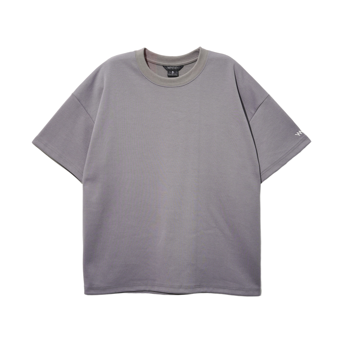 더블유브이프로젝트 헤비 더블체인 반팔티셔츠 다크그레이 KHST7398(WV PROJECT Heavy Double Chain Short Sleeve T-Shirt Dark Gray KHST7398)