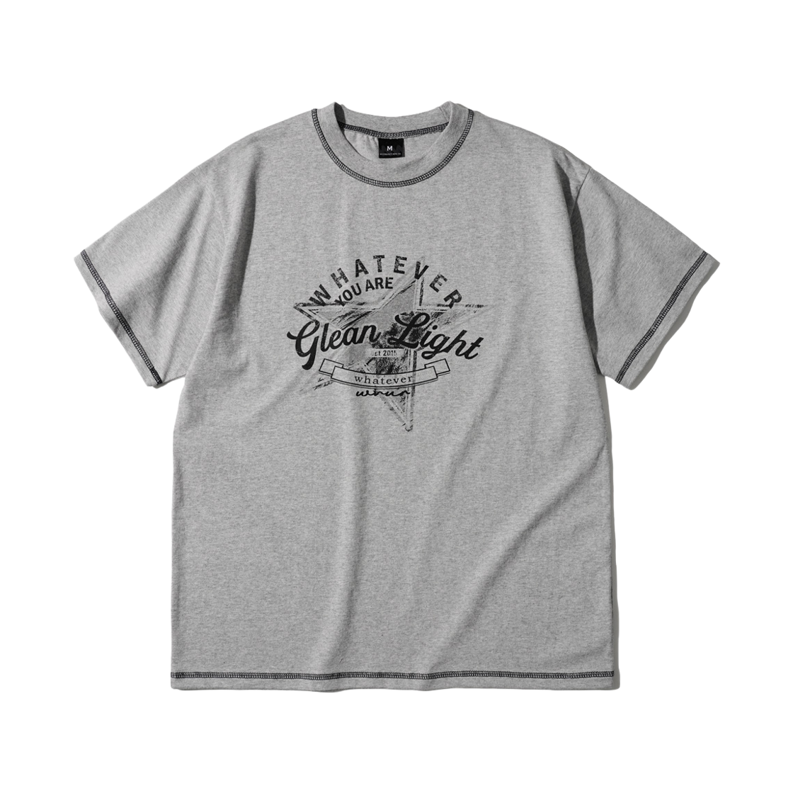 MJST7791_gray_29 WV PROJECT Gleanlight Short Sleeve T-shirt Gray MJST7791