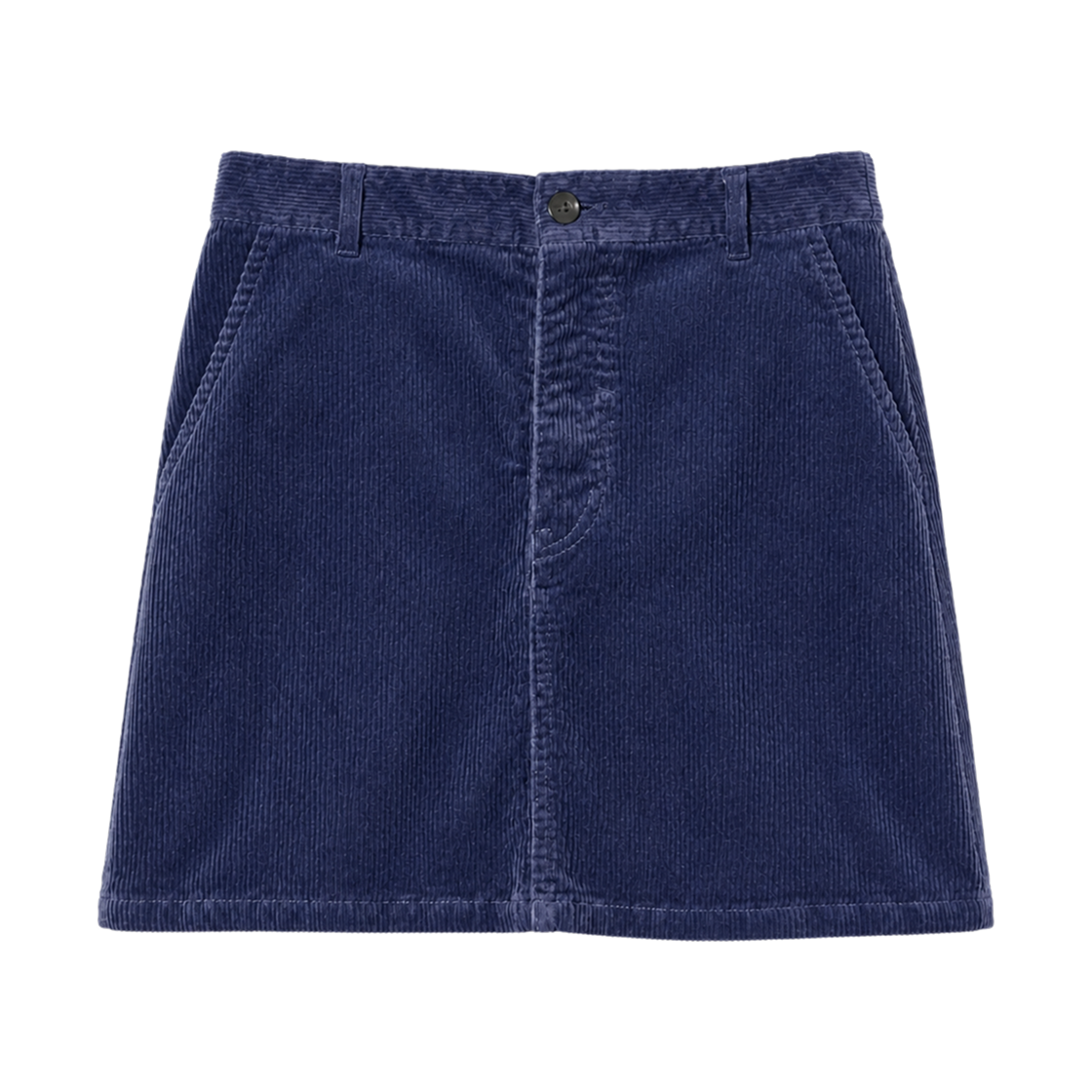 488204-67 (W) Uniqlo x Comptoir des Cotonniers Corduroy Mini Skirt Blue