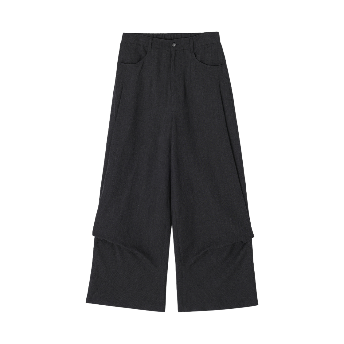 송지오 컬렉션 바이어스 드레이프 팬츠 그레이(SONGZIO COLLECTION Bias Drape Pants Grey)
