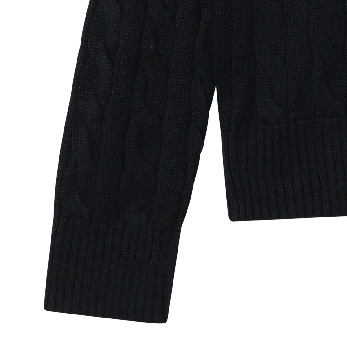 [15% 적립] 폴로 랄프 로렌 케이블 니트 코튼 스웨터 헌터 네이비 - 26FW([15% 적립] Polo Ralph Lauren Cable Knit Cotton Sweater Hunter Navy - 26FW) - 5