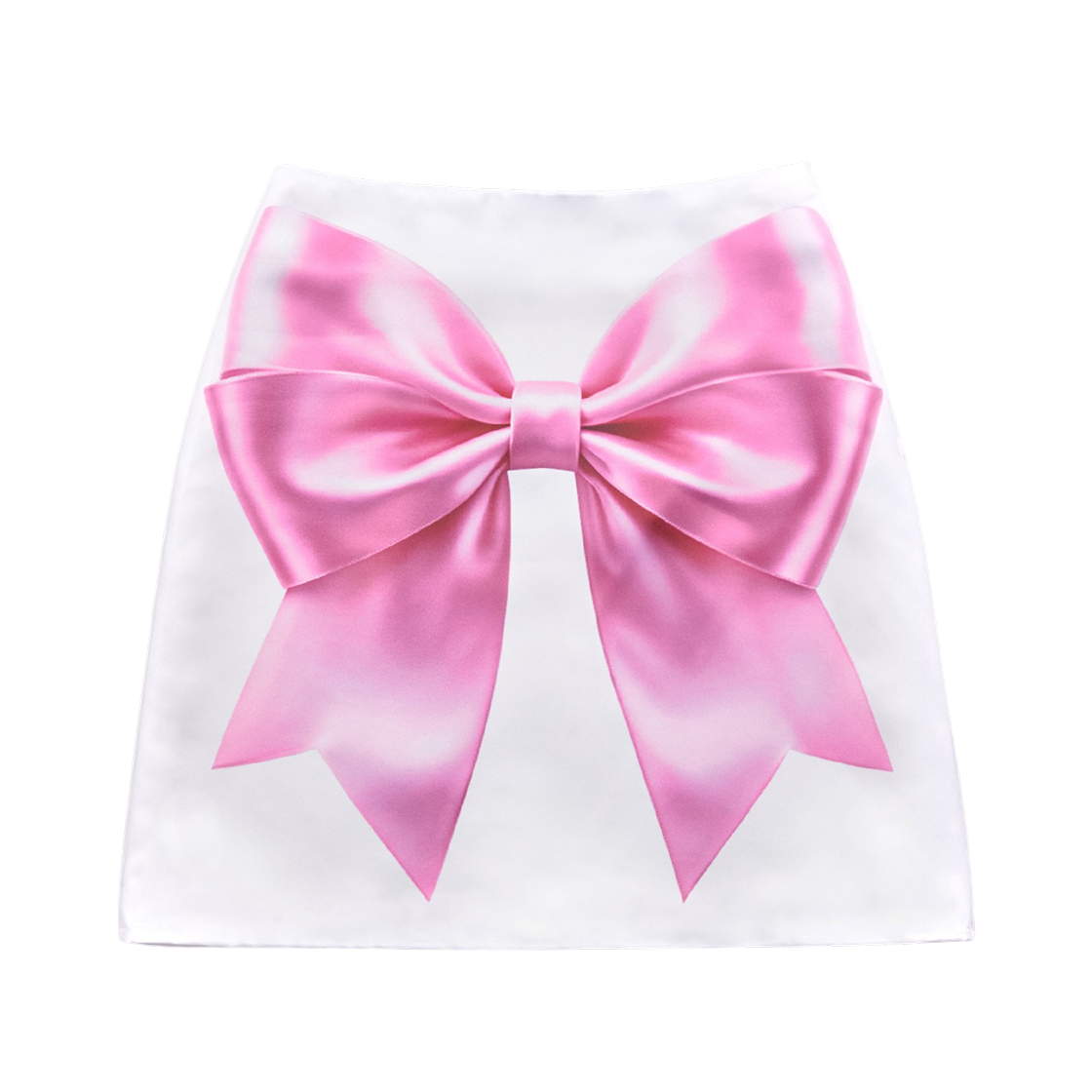 셀레스하우스 캔디핑크 리본 스커트 - 화이트(SELES HOUSE Candy Pink Ribbon Skirt - White)