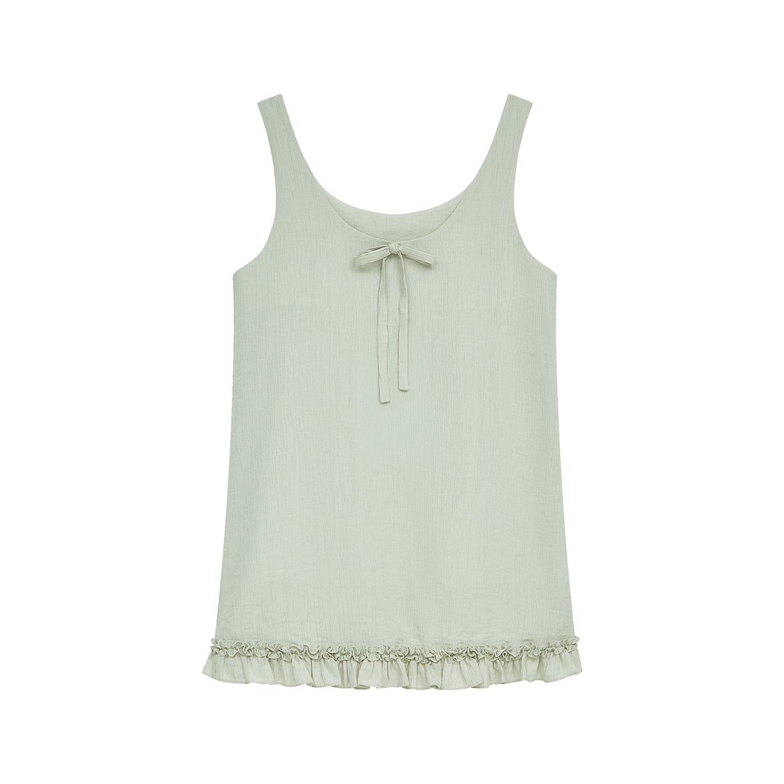 MF2678OP001MMTFR Margarain Fingers Ribbon Mini One-Piece Mint