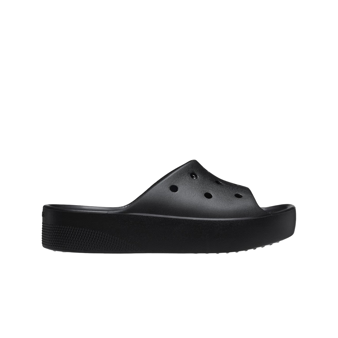 208180-001 (W) Crocs Classic Platform Slide Black
