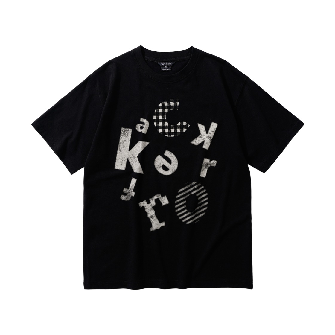 HSST7801_black_29 WV PROJECT Corker Short Sleeve T-shirt Black HSST7801