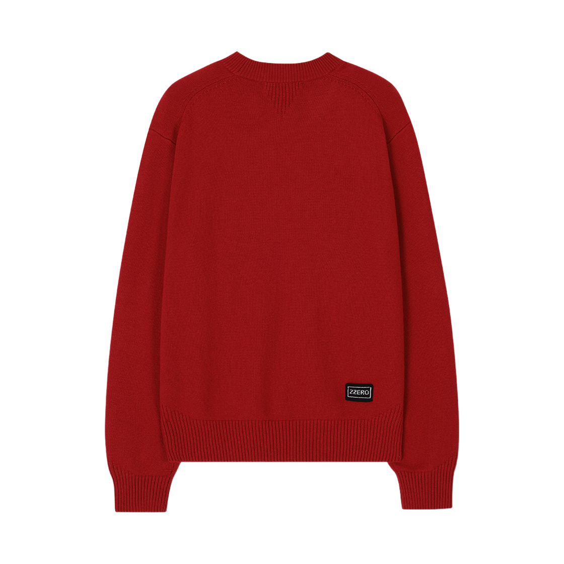 송지오 지제로 캐시미어 블렌드 라운드넥 니트 레드(SONGZIO ZZERO Cashmere Blend Round Neck Knit Red) - 2