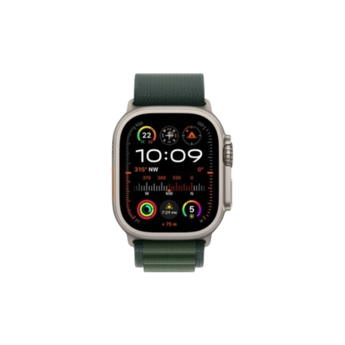 I5A3140680009 [S등급] Refurbished Apple Watch Ultra 2 49mm Titanium Case with Alpine Loop Dark Green