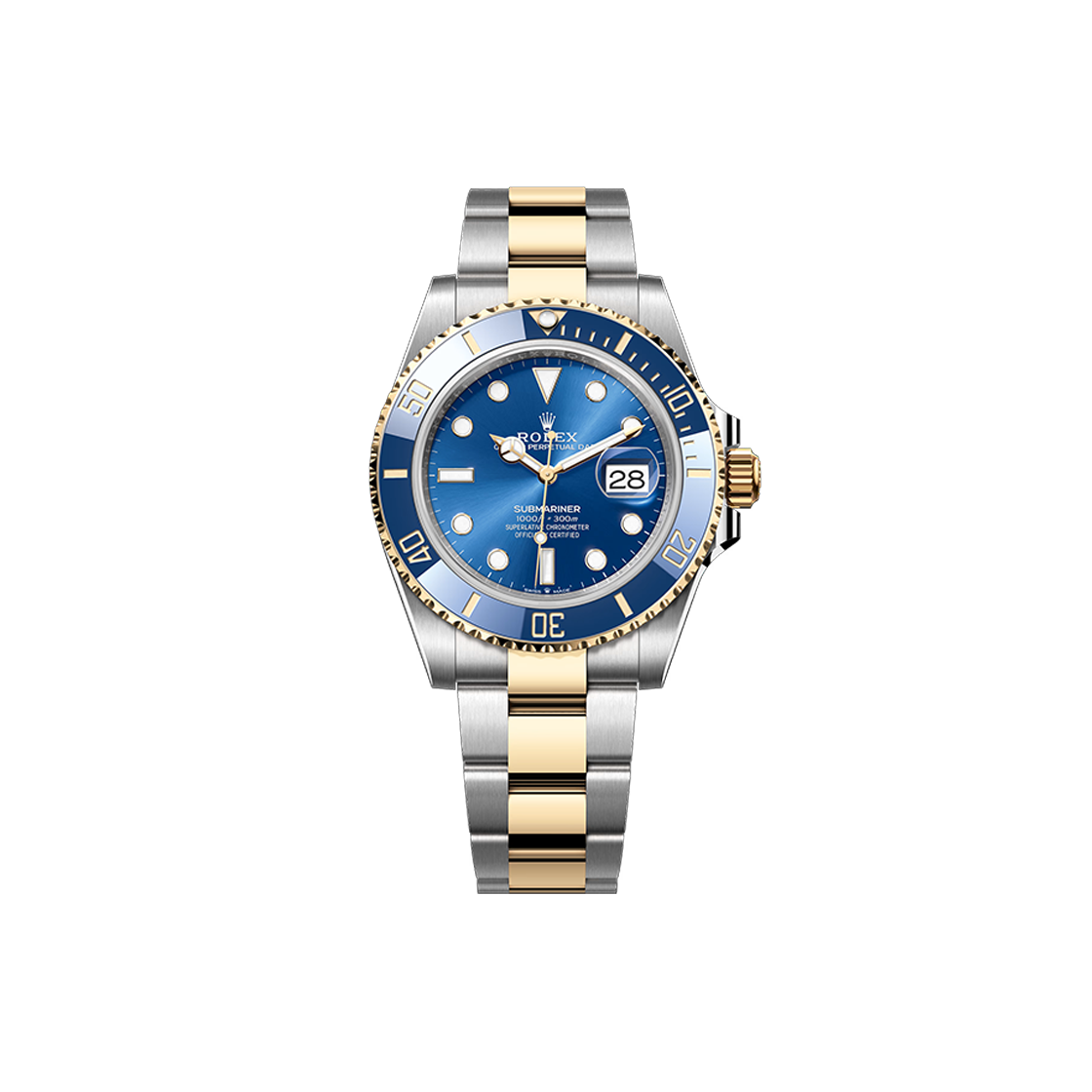 ITRO878ICSQU Rolex Submariner 41 - 126613LB Blue Dial + Dot Oyster No. 8430