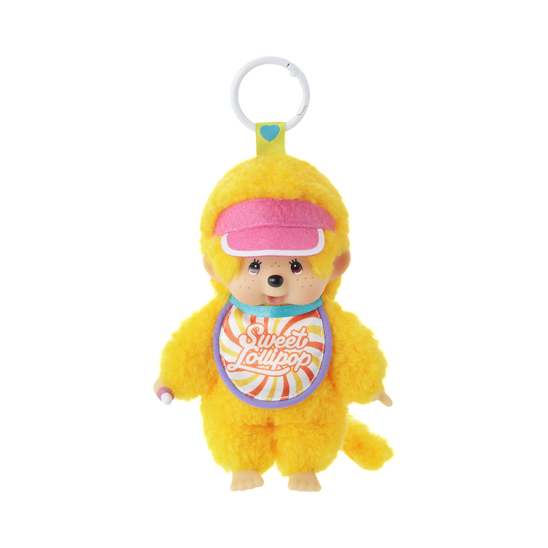 - Monchhichi Sweet Lollipop Monchhichi Keychain Orange