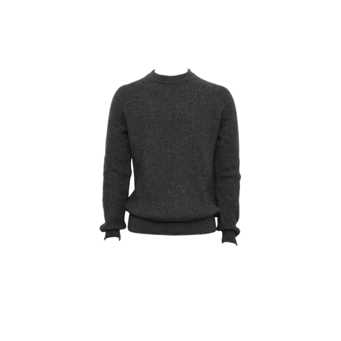 IT822FBPCOU9 Prada UMA969 Gray Solid Knit Sweater