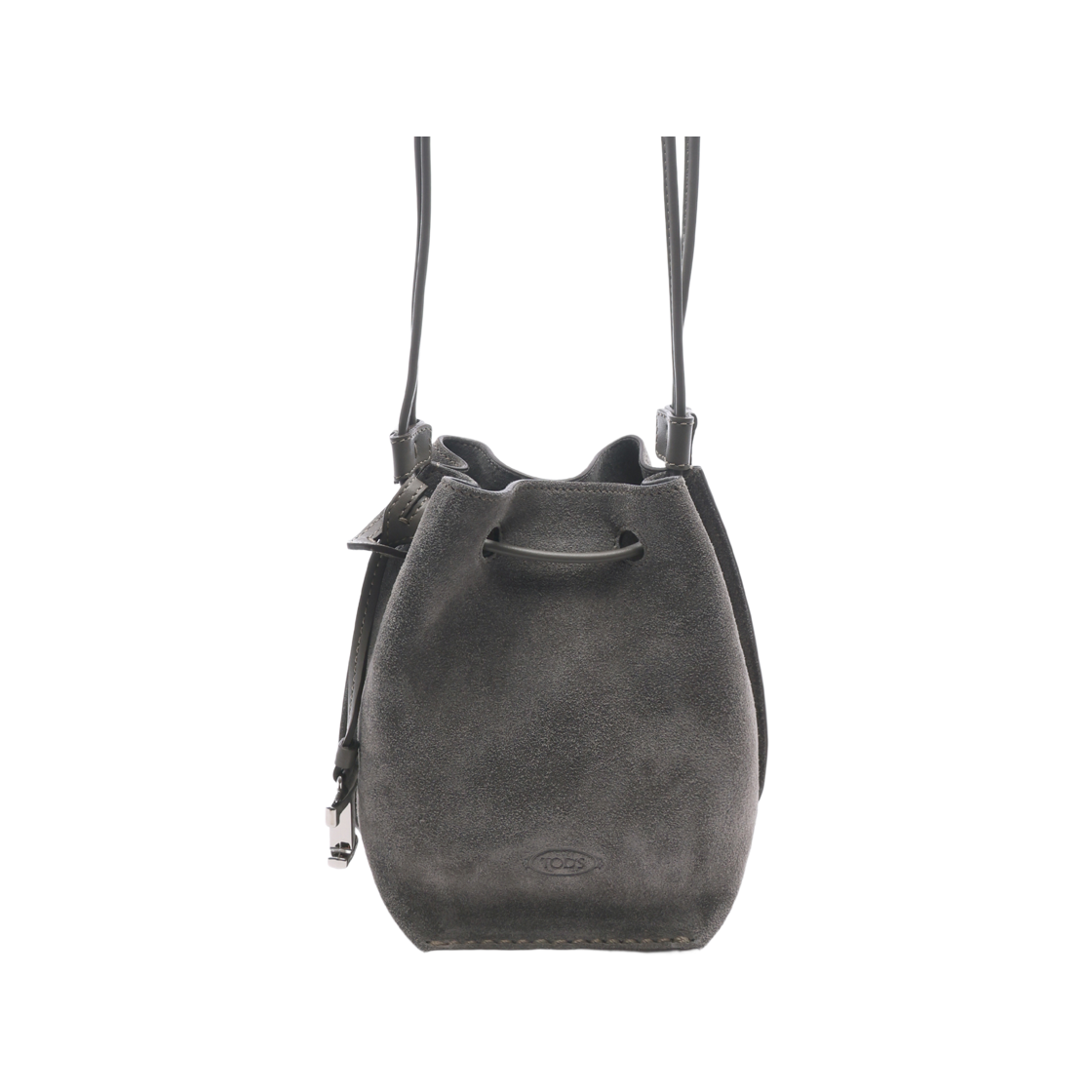 [25% 쿠폰] 토즈 스웨이드 마이크로 버킷백 그레이([25% 쿠폰] Tod's Bucket Bag in Suede Micro Grey) - 2