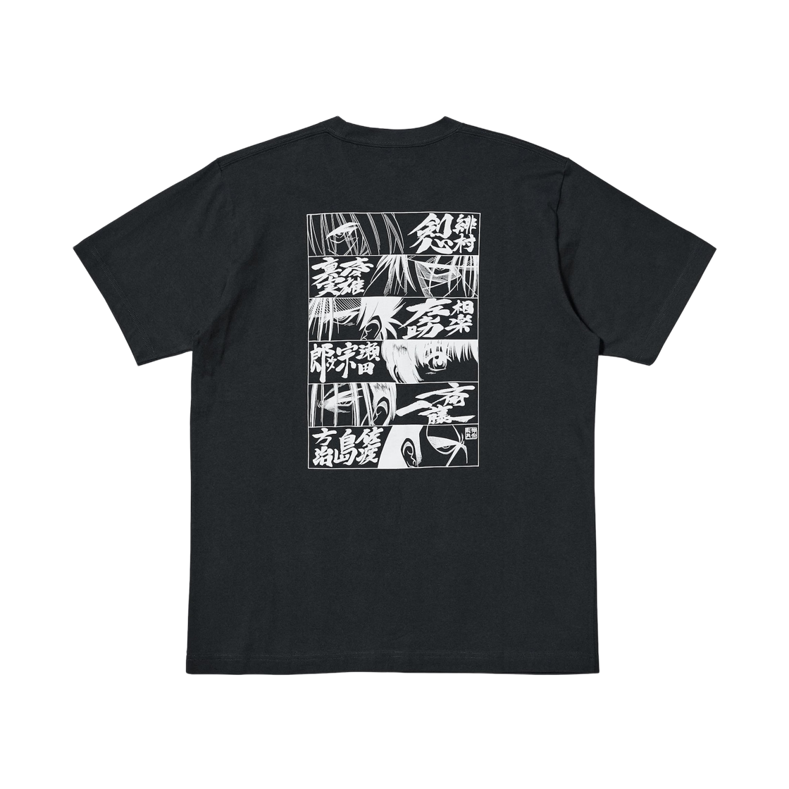 유니클로 UT 슈에이샤 창립 100주년 바람의 검심 티셔츠 블랙(Uniqlo UT Shueisha 100th Anniversary Rurouni Kenshin T-Shirt Black) - 2