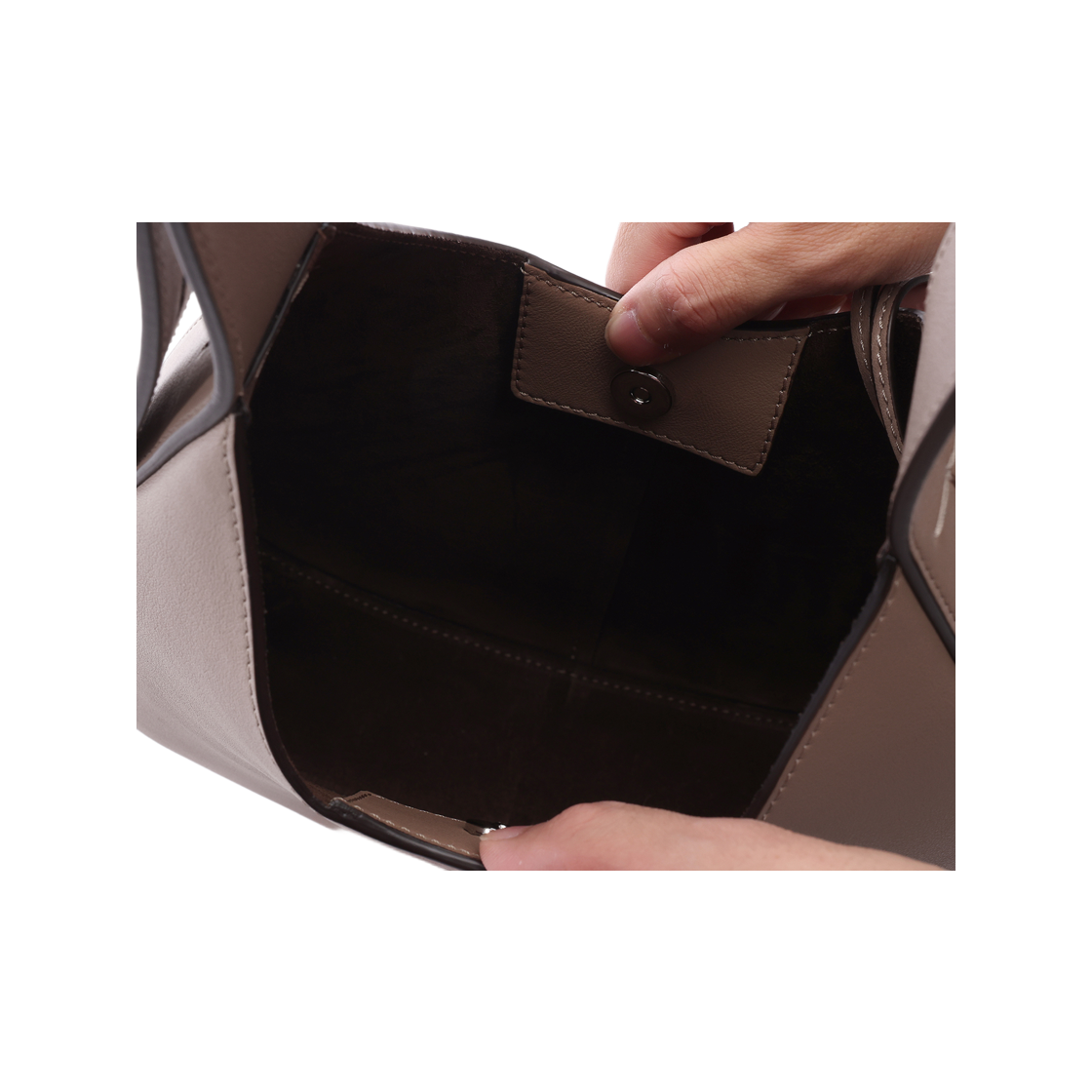 [25% 쿠폰] 토즈 디아이 호보백 미니 베이지([25% 쿠폰] Tod's Di Hobo Bag Mini Beige) - 6