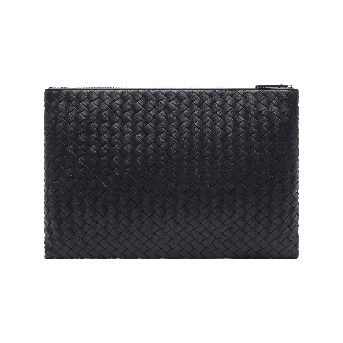 [15% 쿠폰] 보테가 베네타 인트레치아토 스트랩 클러치 블랙([15% 쿠폰] Bottega Veneta Intrecciato Strap Clutch Black) - 4