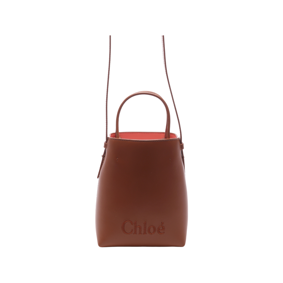 [25% 쿠폰] 끌로에 센스 마이크로 토트백 카라멜([25% 쿠폰] Chloe Sense Micro Tote Bag Caramel) - 2