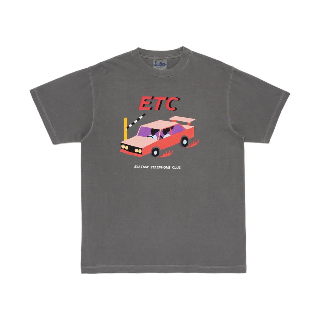 버퍼 ETC 티셔츠 블랙(Buffer ETC T-Shirt Black)