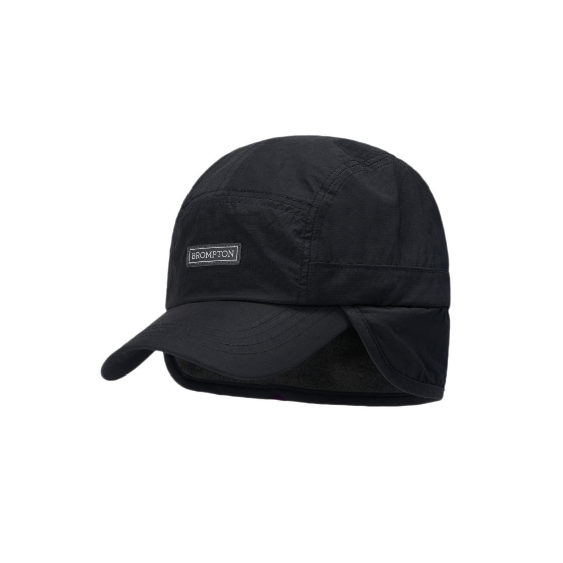 브롬톤 런던 이어플랩 캠프 캡 블랙(BROMPTON LONDON Earflap Camp Cap Black) - 2