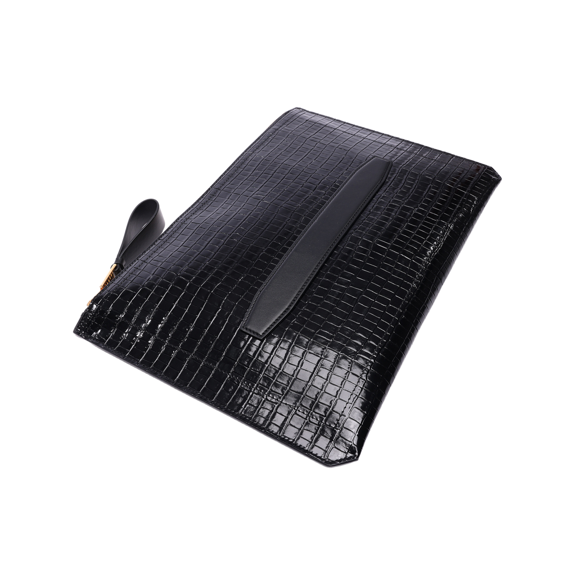 [25% 쿠폰] 톰포드 버클리 크로커다일 클러치 블랙([25% 쿠폰] Tom Ford Buckley Crocodile Clutch Black) - 5