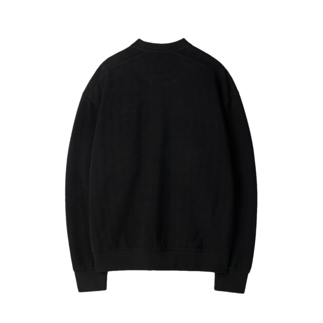 브롬톤 런던 헤링본 스웨트셔츠 블랙(BROMPTON LONDON Herringbone Sweatshirt Black) - 2