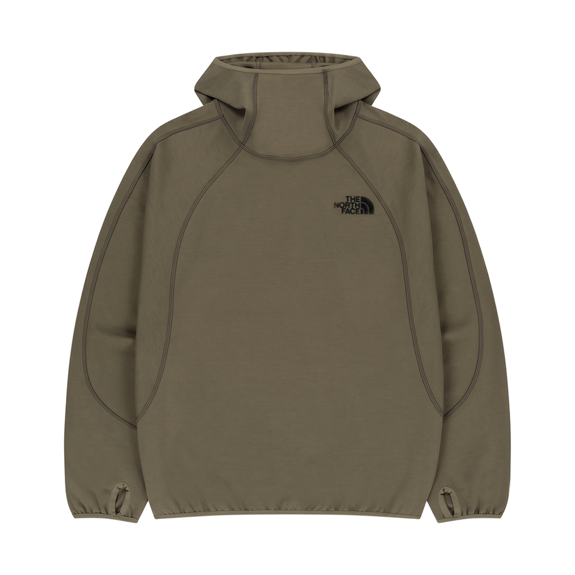 NM5PS51K The North Face White Label Cotidie Hood Pullover Deep Taupe - 26FW