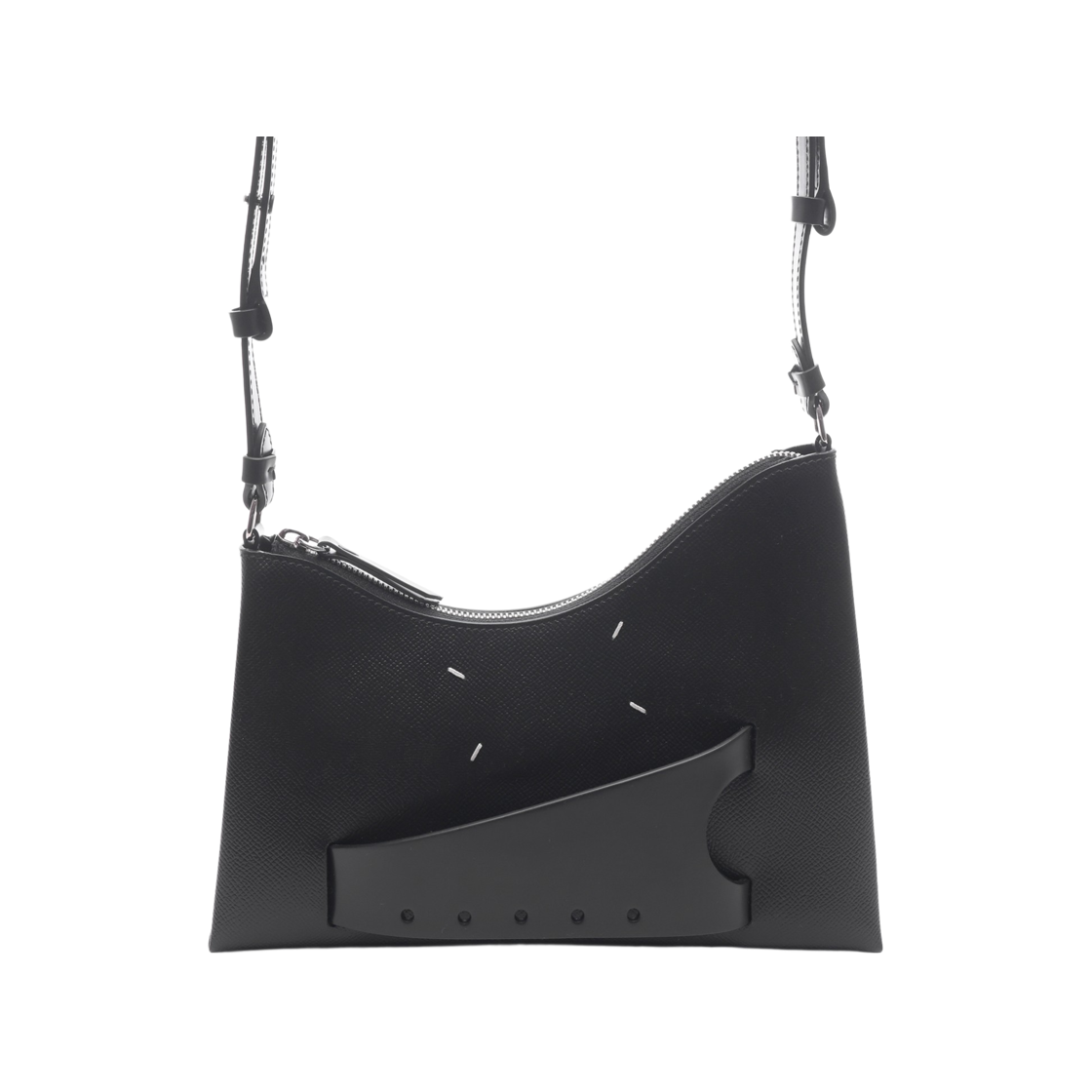 SB1WG0054 P4745 T8013 2 [25% 쿠폰] Maison Margiela Snatched Small Hobo Bag Black