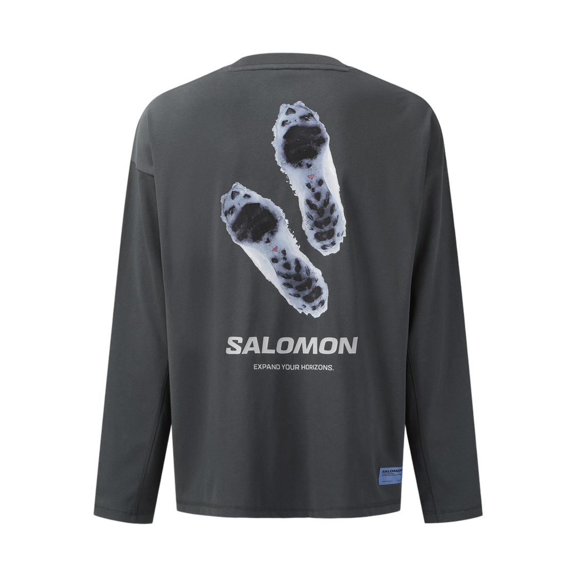 LD0377300 Salomon UNI Slate Frostride Long Sleeve Dark Charcoal