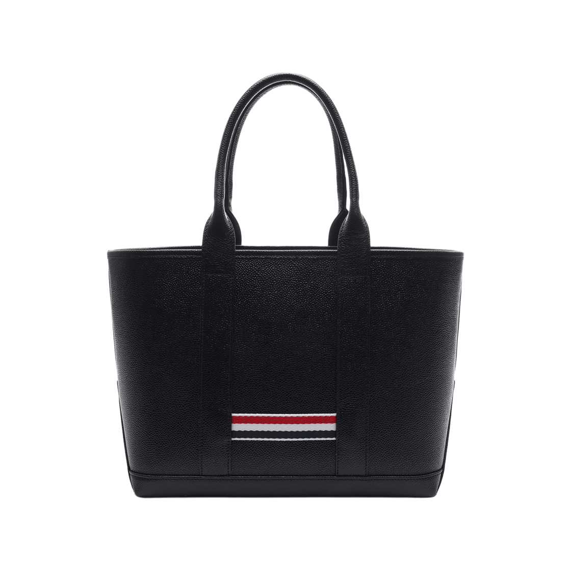 [25% 쿠폰] 톰브라운 페블 그레인 스몰 툴 토트백 블랙([25% 쿠폰] Thom Browne Pebble Grain Small Tool Tote Bag Black) - 4