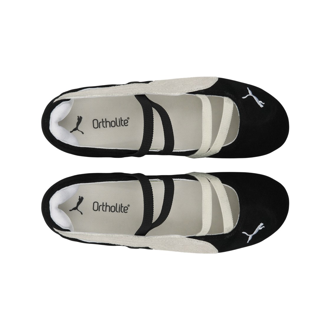 (W) 푸마 스피드캣 발레 스웨이드 푸마 블랙 푸마 화이트((W) Puma Speedcat Ballet Suede Puma Black Puma White) - 5