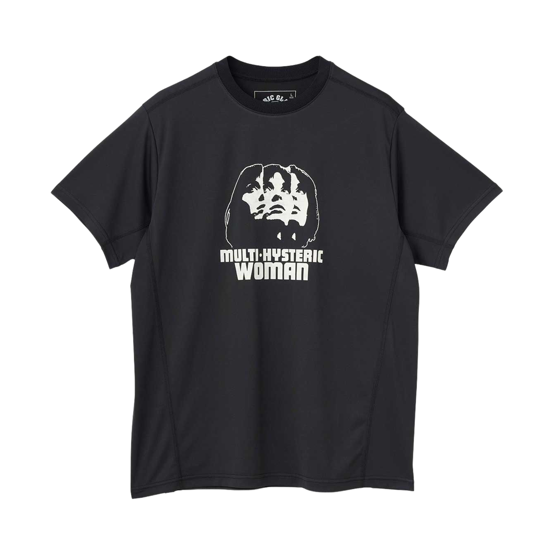 02261CT29 Hysteric Glamour Multi Hysteric Woman Functional T-Shirt Black