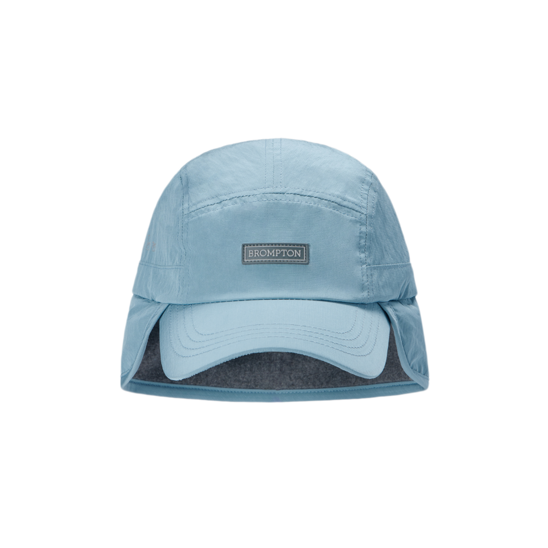 P255AHA110060 BROMPTON LONDON Earflap Camp Cap Blue